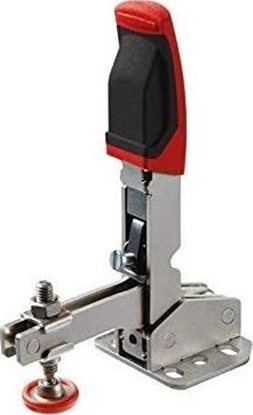 Attēls no BESSEY Vertical Toggle Clamp w. horizontal Base Plate and acc.