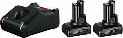 Attēls no Bosch 2x 6.0Ah, GAL 12V-40 Rechargeable Battery
