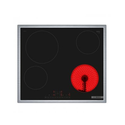 Picture of BOSCH Electric hob with frame PKE645FP2E, 60 cm, Black