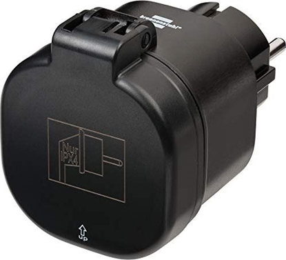 Picture of Brennenstuhl Brennenstuhl Wifi socket Wa 3000, switch socket (black, WLAN (2.4 GHz))