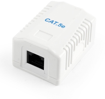 Attēls no CABLE ACC MOUNT BOX CAT5E/NCAC-1U5E-01 GEMBIRD