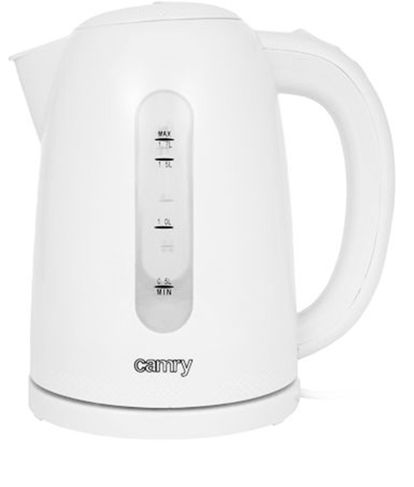 Picture of Camry | Kettle | CR 1254 | Standard | 2200 W | 1.7 L | Plastic | 360° rotational base | White