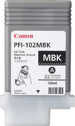 Attēls no Canon PFI-102MBK ink cartridge Original Matte black