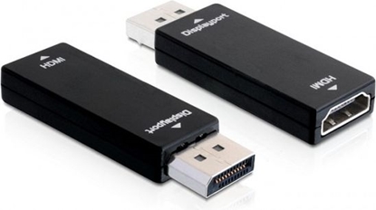 Picture of Delock Adapter DisplayPort 1.1 male > HDMI female Passive black