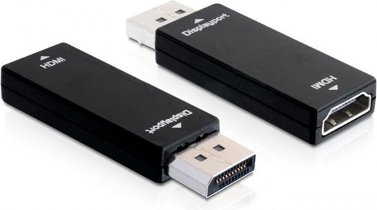 Picture of Delock Adapter DisplayPort 1.1 male > HDMI female Passive black