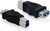 Picture of Delock Adapter USB 3.0-B male to USB 3.0-A female