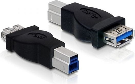 Picture of Delock Adapter USB 3.0-B male to USB 3.0-A female