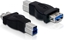 Attēls no Delock Adapter USB 3.0-B male to USB 3.0-A female