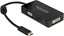 Picture of Delock Adapter USB Type-C™ Stecker > VGA / HDMI / DVI Buchse schwarz