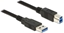 Attēls no Kabelis USB3.0 AM > BM, 3.0m, melns, Delock