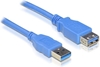 Picture of Delock USB 5 Gbps extension cable Type-A male to female 2 m blue