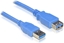 Attēls no Delock USB 5 Gbps extension cable Type-A male to female 2 m blue