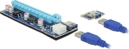 Picture of Delock Riser Card PCI Express x1 > x16 with 60 cm USB cable