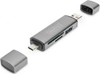 Picture of DIGITUS Dual Card Reader USB-C  / USB 3.0       DA-70886