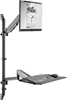 Picture of Digitus Flexible wall-mounted Stand/Sit workstation, single monitor