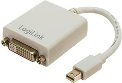 Attēls no Adapter AV LogiLink DisplayPort Mini - DVI-I biay (CV0037)