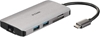 Picture of D-Link DUB-M810 laptop dock/port replicator Wired USB 3.2 Gen 1 (3.1 Gen 1) Type-C Silver