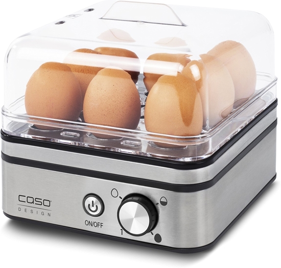 Picture of Caso Egg cooker E9 Stainless steel, 400 W, Functions 13 cooking levels