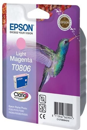 Picture of Epson ink cartridge light magenta T 080             T 0806