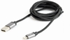 Picture of Gembird cotton braided USB Lightning 1.8m Black