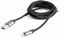 Изображение Gembird cotton braided USB Lightning 1.8m Black
