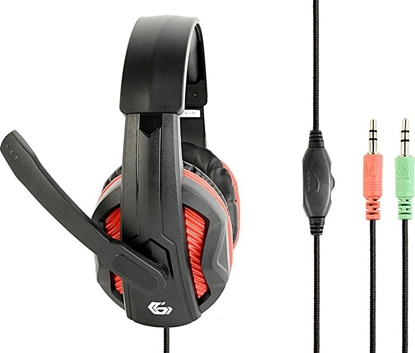 Изображение Gembird GHS-03 Gaming Black/Red