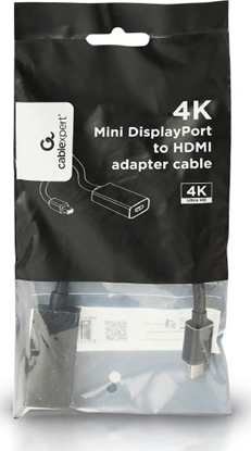 Attēls no Gembird Mini DisplayPort Male to HDMI Female 4K