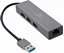 Picture of Gembird USB AM Gigabit Network Adapter with 3-port USB 3.0 hub