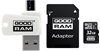 Picture of Goodram MicroSD 32GB All in one class 10 UHS I + Card reader