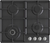 Picture of Gorenje | GW641EXB | Hob | Gas | Number of burners/cooking zones 4 | Rotary knobs | Black