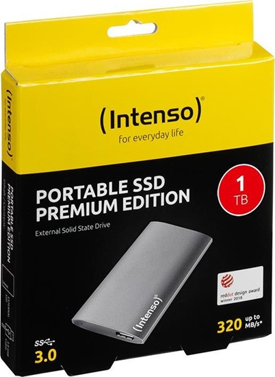 Picture of Intenso externe SSD 1,8      1TB USB 3.0 Aluminum Premium