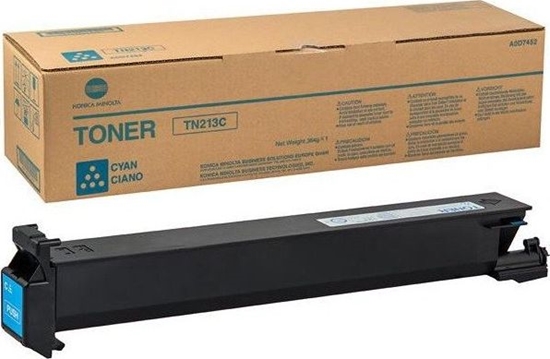 Picture of Toner Konica Minolta TN-213 Cyan Orygina  (A0D7452)