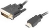 Изображение Kabel HDMI(M)-DVI-D(M) DUAL LINK 3 M czarny