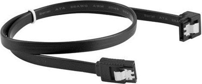 Attēls no Lanberg SATA - SATA, 0.3m, Czarny (CA-SASA-13CU-0030-BK)
