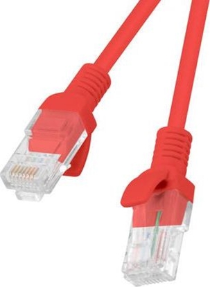 Изображение Lanberg Lanberg Patchcord RJ45 cat. 5e UTP 0.5m Red, 10-Pack