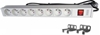 Picture of Listwa zasilająca PDU 19" RACK 8xTyp E, 1.8m 1xSchuko, 16A, wł./wył., aluminiowa