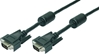 Изображение Kabel danych m/m VGA 2x Ferryt, 5m