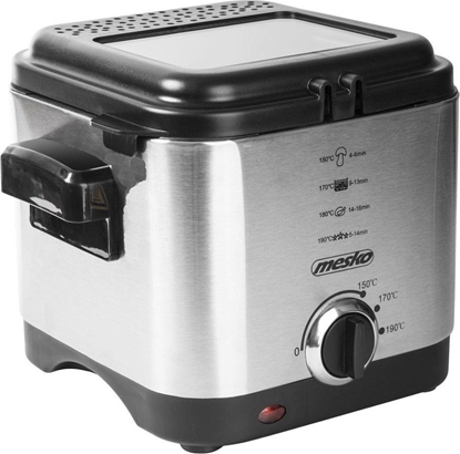 Attēls no Mesko | Deep Fryer | MS 4910 | Power 900 W | Capacity 1.5 L | Silver