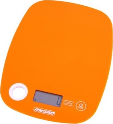 Изображение Mesko | Kitchen scale | MS 3159o | Maximum weight (capacity) 5 kg | Graduation 1 g | Display type LCD | Orange
