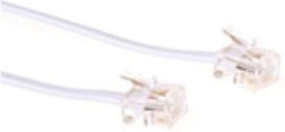 Picture of MicroConnect Kabel telefoniczny RJ11, 6P/4C, 1m (MPK181W)