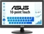 Attēls no ASUS VT168HR computer monitor 39.6 cm (15.6") 1366 x 768 pixels WXGA LED Touchscreen Black
