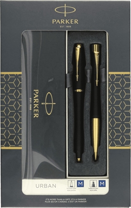Attēls no Parker Urban Muted Black G.C. DuoSet incl. Gift-box