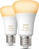 Изображение Philips Hue LED Lamp E27 2-Pack Set 1100lm White Ambiance