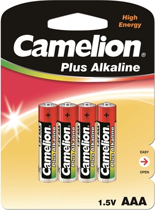 Picture of Camelion AAA/LR03, Plus Alkaline, 4 pc(s)