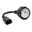Picture of Adapter IEC 320 C14 / FRENCH | 0.15m 