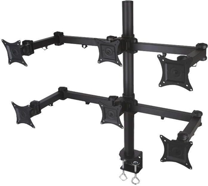Attēls no Techly Biurkowy Uchwyt Obrotowy na sze monitorów LED/LCD 13'-20' 303362 (ICA-LCD-482-S)