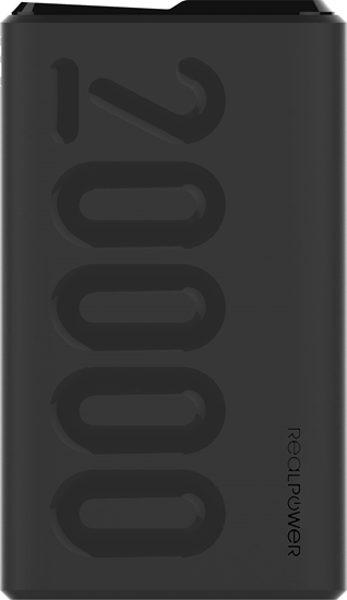 Picture of Realpower Powerbank PB-20000 PD+    Black          20.000mAh