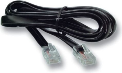 Attēls no MicroConnect Patchcord RJ12 - RJ45, 2m, czarny (MPK430S)