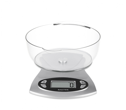 Picture of Salter 1069 SVDR 5KG Electronic Kitchen Scale - Silver