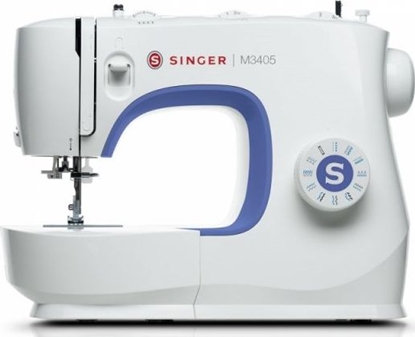 Picture of Singer | M3405 | Sewing Machine | Number of stitches 23 | Number of buttonholes 1 | White